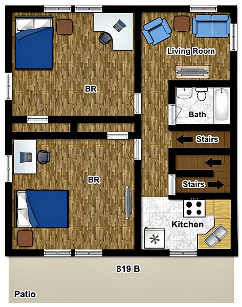 Unit B Layout