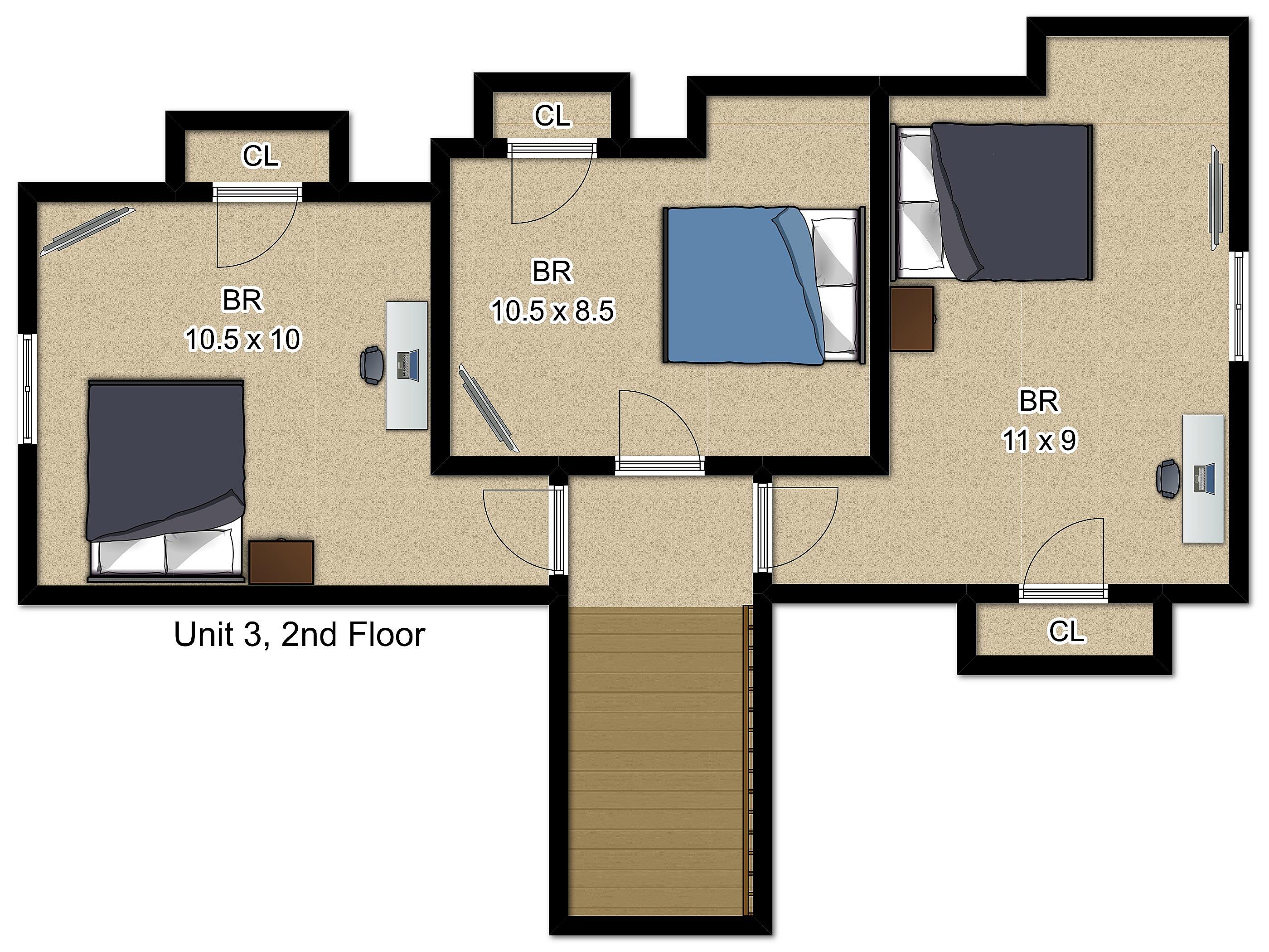 Apartment #3 2nd Floor